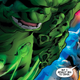 The Hulk facing enemies.